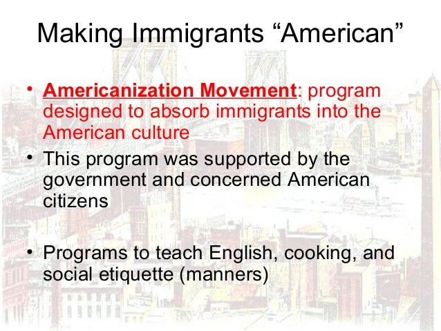 Conclusion for industrial revolution americanizattion movement and immigration essay how did immigration affect america in the 20th century